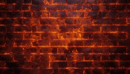 Firewall grid with glowing heat patterns.