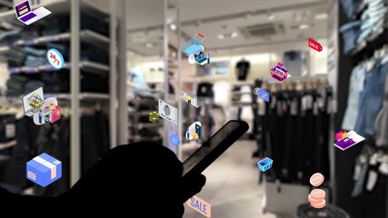 E-commerce marketplaces online places to buy or sell products on the internet. High quality 4k footage