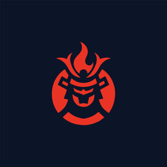 Samurai fire logo