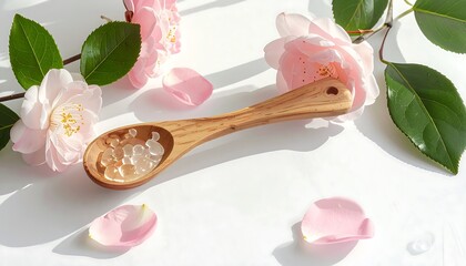 Delicate Floral Essence and Skincare Elixir