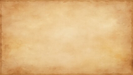 Obraz premium Parchment Texture Background with Warm Beige Tones and Faded Edges for Vintage Invitations