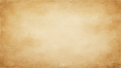 Obraz premium Parchment Texture Background with Warm Beige Tones and Faded Edges for Vintage Invitations