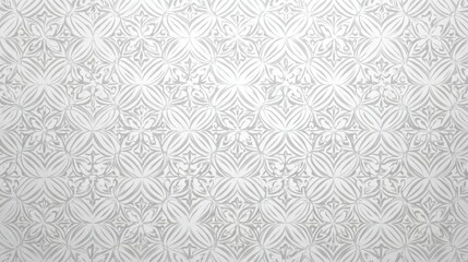 Minimalist white patterned wallpaper background with subtle geometric design for modern interior, seamless texture for digital and print projects, elegant and clean decorative surface