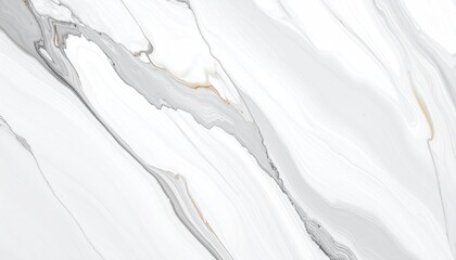 White Marble Texture Background with Gray Veins Smooth Surface Abstract Pattern Minimalist Design Sophisticated Stone Natural Elegant Backdrop Subtle Decoration