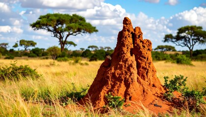 African termite mound