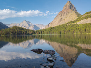 Glacier National Park Mountain