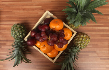still life with fruits