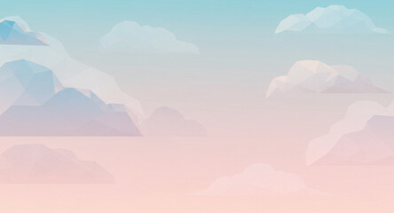 blue sky with clouds