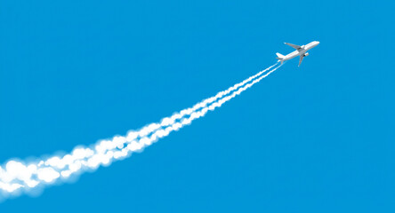 airplane in the sky