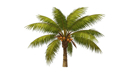palm tree isolated