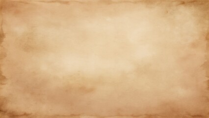 Parchment Texture Background with Warm Beige Tones and Faded Edges for Vintage Invitations