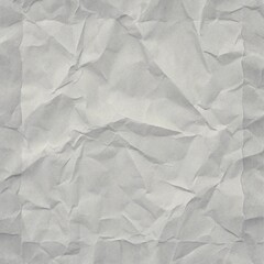 Obraz premium Crumpled Texture Background with Gray Wrinkles and Shadows for Grunge Branding