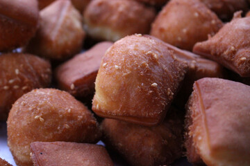 close up of bake