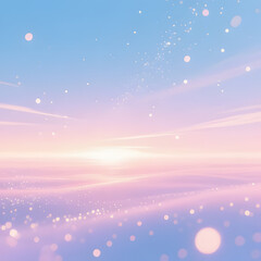 abstract background with clouds and sun