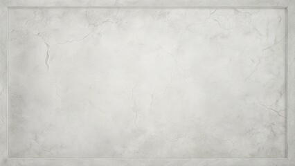 Fototapeta premium Whitewashed Wall Texture Background with Plaster Cracks for Minimal Layouts