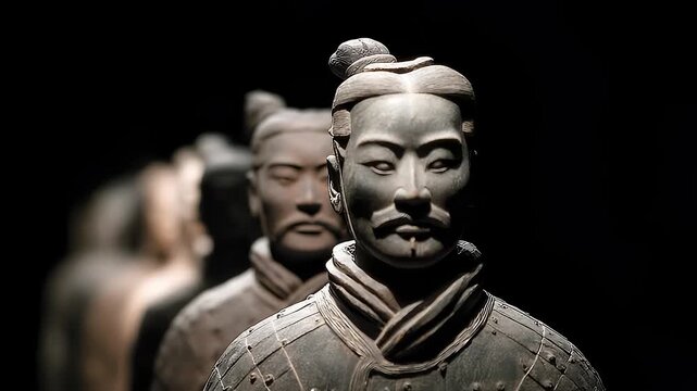 Static Display of Historical Relic Qin Shi Huang Terracotta Army