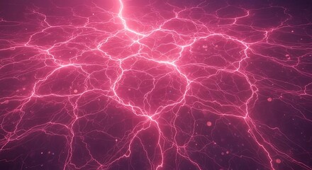 Pink Lightning Energy Flow.