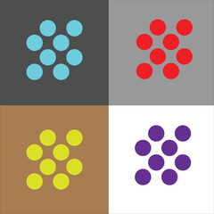 muticolor mutidot icon 