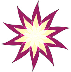 Obraz premium layer flower desin 