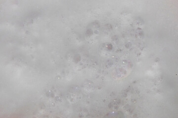 White soap foam texture background. For graphic design, 3D rendering and banners