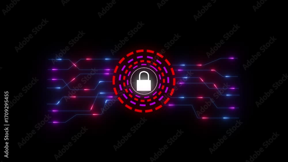 Fototapete technology intelligence icon symbol of generative button icon outline and collection crate star magi
