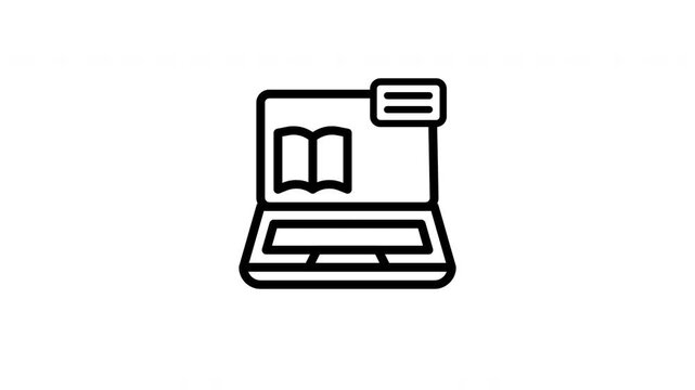 laptop animated icon