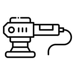 Electric Sander Icon: Power Tool for Woodworking