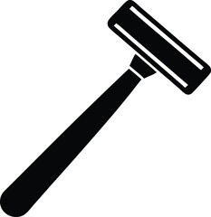 Minimal Shaving Razor Vector Illustration