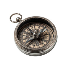 Small antique compass, detailed view