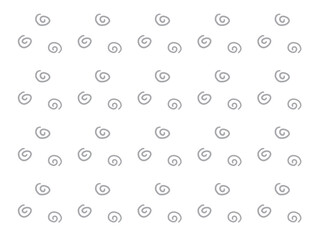 手書きのぐるぐる模様