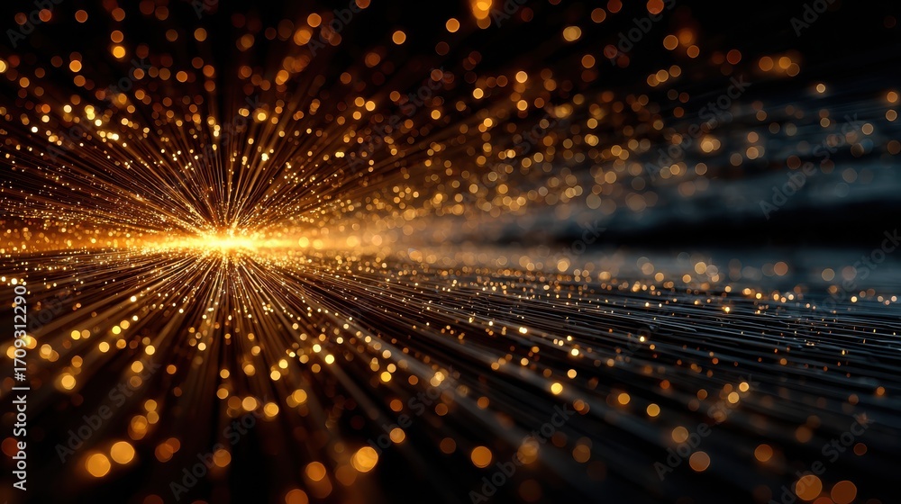 Canvas Prints vibrant abstract background featuring a dazzling explosion of light