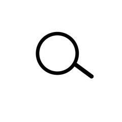 Magnifying Glass Icon | Search and Zoom Vector Illustration | Investigation and Focus Symbol Design
