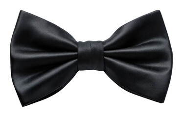 Formal event bow tie elegant isolated on transparent background