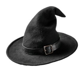 Enchanting witch hat display halloween theme creative isolated on transparent background