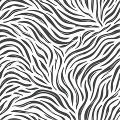 Obraz premium Watercolor animal print pattern 2