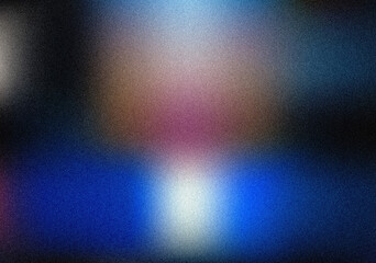Abstract Blue and Brown Gradient Background with Noise Texture:  Subtle, Moody, and Textured Digital Art for Design Projects.