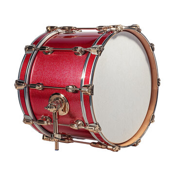Bass drum isolated on transparent White background png
