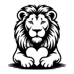 Lion with Heart © KayBee
