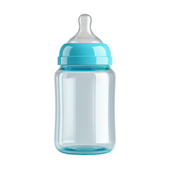 Baby bottle isolated on transparent White background png