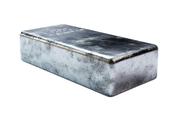 Textured silver bar.