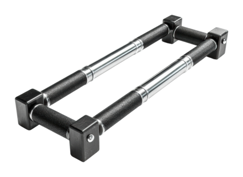 Strength training equipment home gym fitness accessories isolated on transparent background