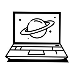 A hand drawn style icon showing a space shelter
