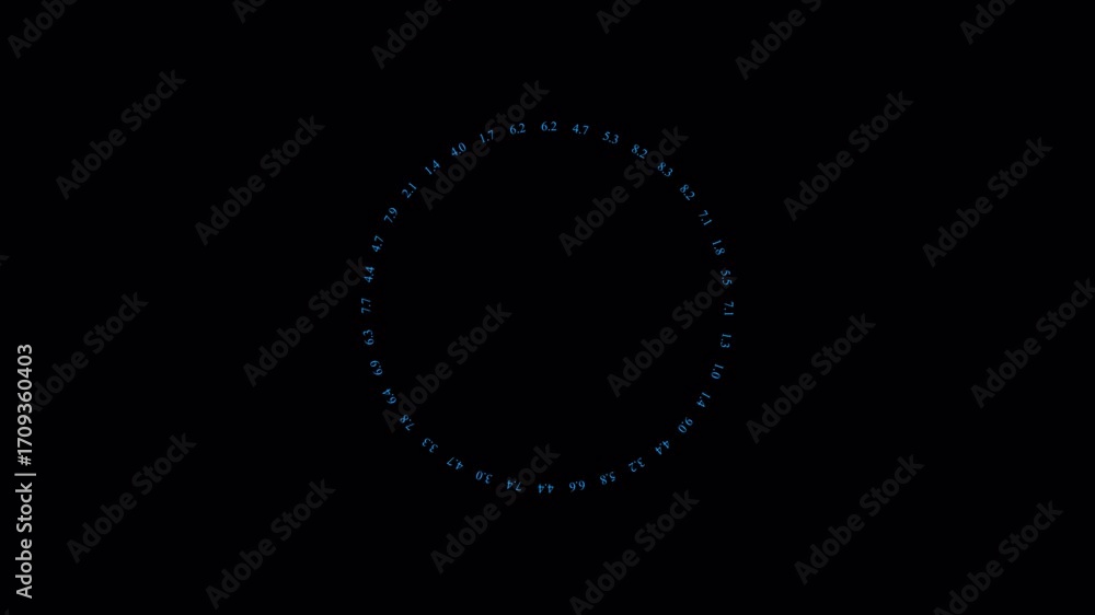 Poster abstract dark background with faint circular pattern and subtle light effects.