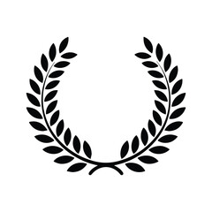 laurel wreath vector