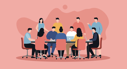 Focused man working on laptop at desk with plants. Illustrates remote work, online learning, productivity, and modern business lifestyle.