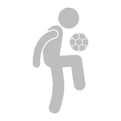 Person Playing Soccer