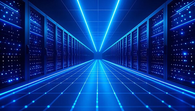 abstract binary code background