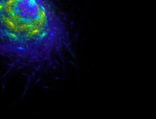 Imaginatory fractal abstract background Image