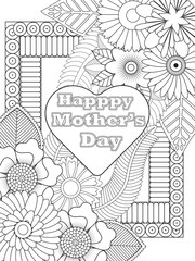 PrintFlowers Coloring Pages For Adules