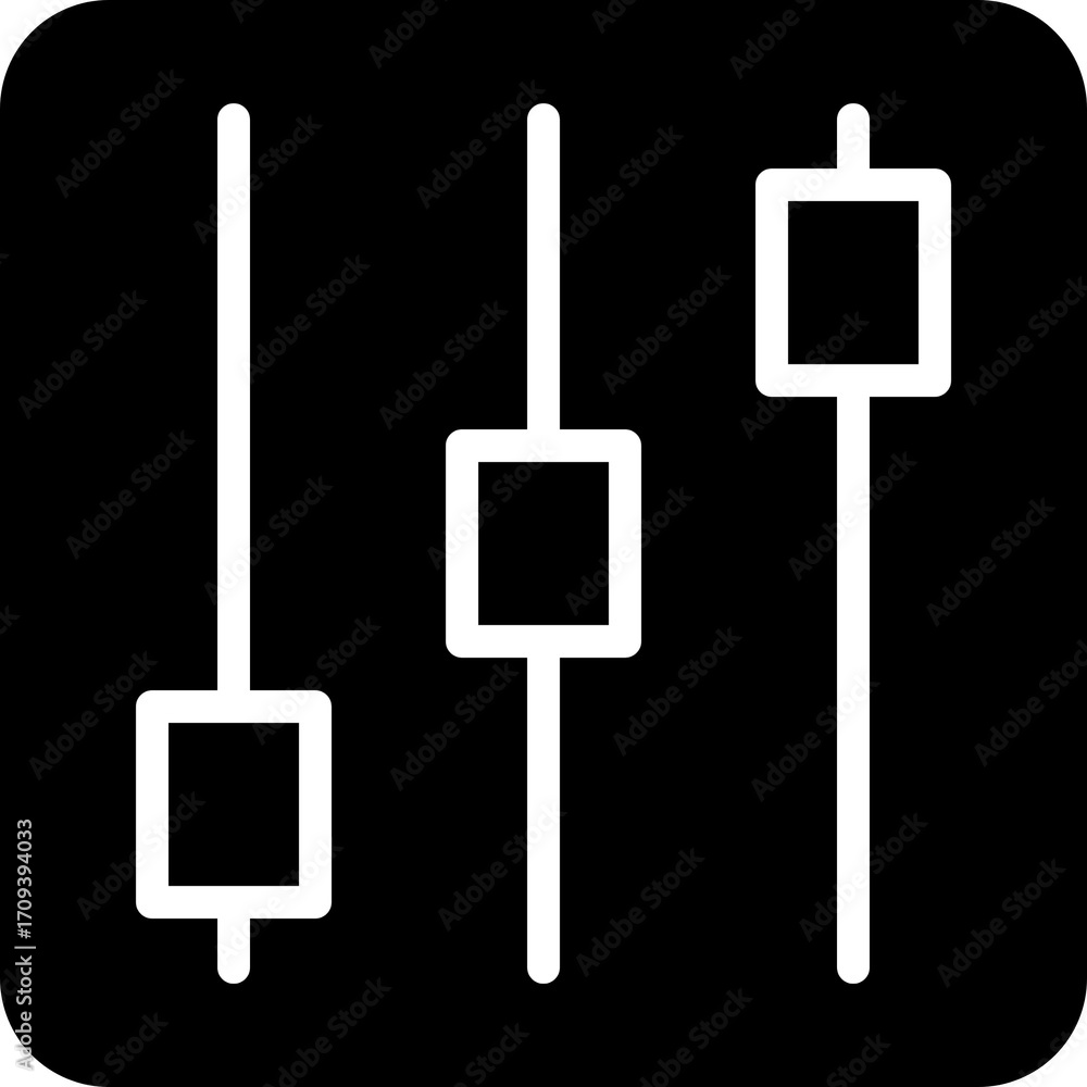 Poster detailed media control buttons with play stop and record